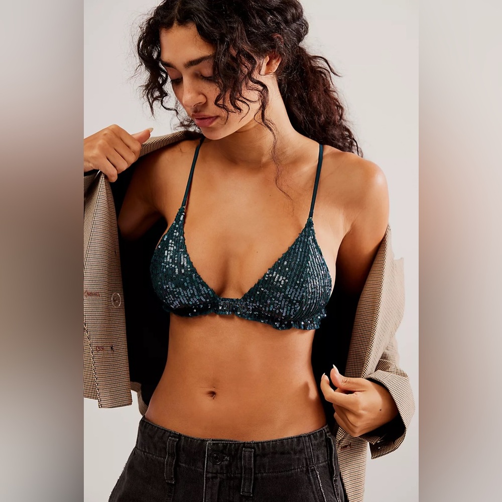 NWT Intimately Free People Gold Rush Bralette